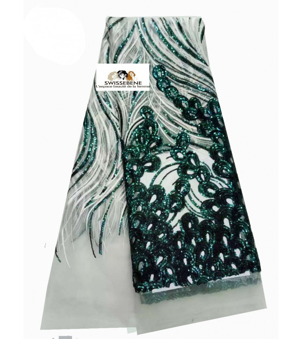 ROBE SUBLIMENT  BrodéE  POUR Soirée, De Mariage , Baptême TRèS  Elegent