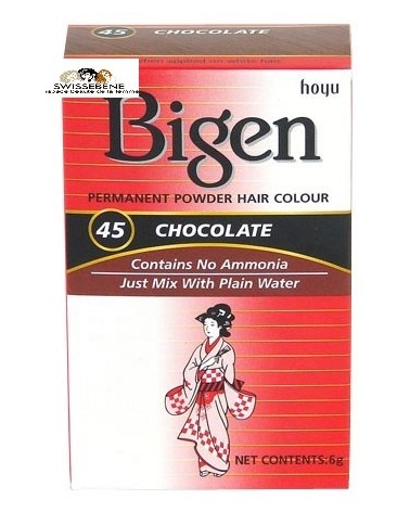 Bigen poudre de colorations permante cheveux couleur  59 noir Oriental