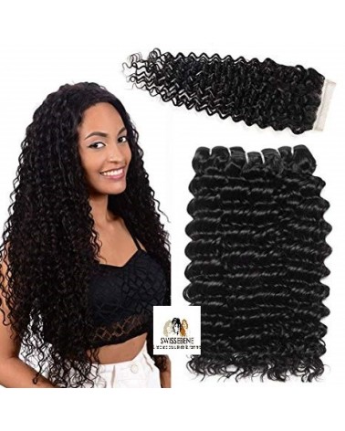 Closure cheveux brésiliens dentelle . 100 % Cheveux Humains vierge vague de fermeture dentelle 