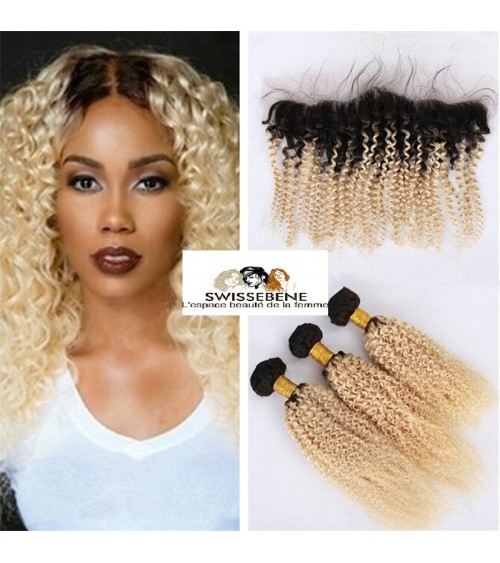 Closure cheveux brésiliens dentelle . 100 % Cheveux Humains vierge vague de fermeture dentelle 