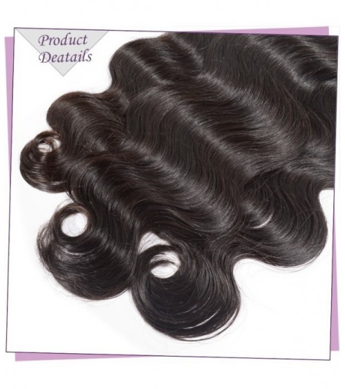 Closure cheveux brésiliens dentelle . 100 % Cheveux Humains vierge vague de fermeture dentelle 