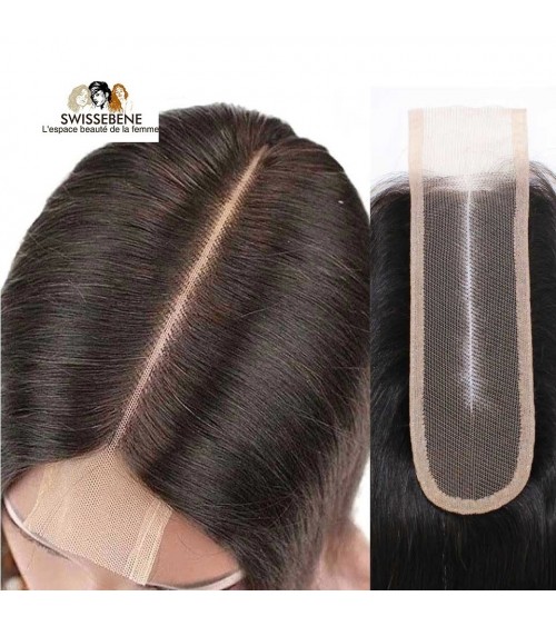 Closure cheveux brésiliens dentelle . 100 % Cheveux Humains vierge vague de fermeture dentelle 