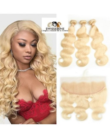 Closure cheveux brésiliens dentelle . 100 % Cheveux Humains vierge vague de fermeture dentelle 