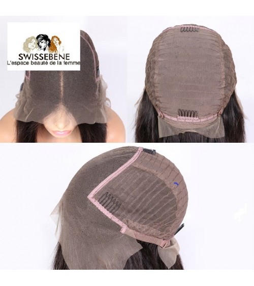 Closure cheveux brésiliens dentelle . 100 % Cheveux Humains vierge vague de fermeture dentelle 