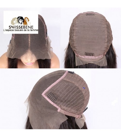 Closure cheveux brésiliens dentelle . 100 % Cheveux Humains vierge vague de fermeture dentelle 